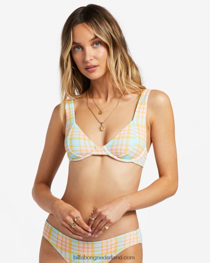 Billabong vrouwen check please emma beugel bikinitopmulti 4D20H1176