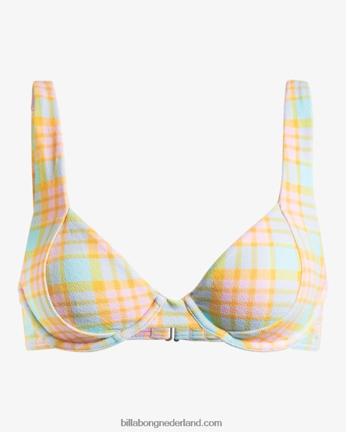 Billabong vrouwen check please emma beugel bikinitopmulti 4D20H1176