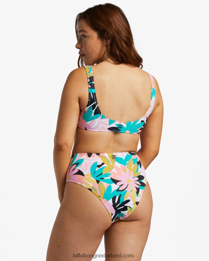 Billabong vrouwen een/div tank bikinitopzwart multi 4D20H1274