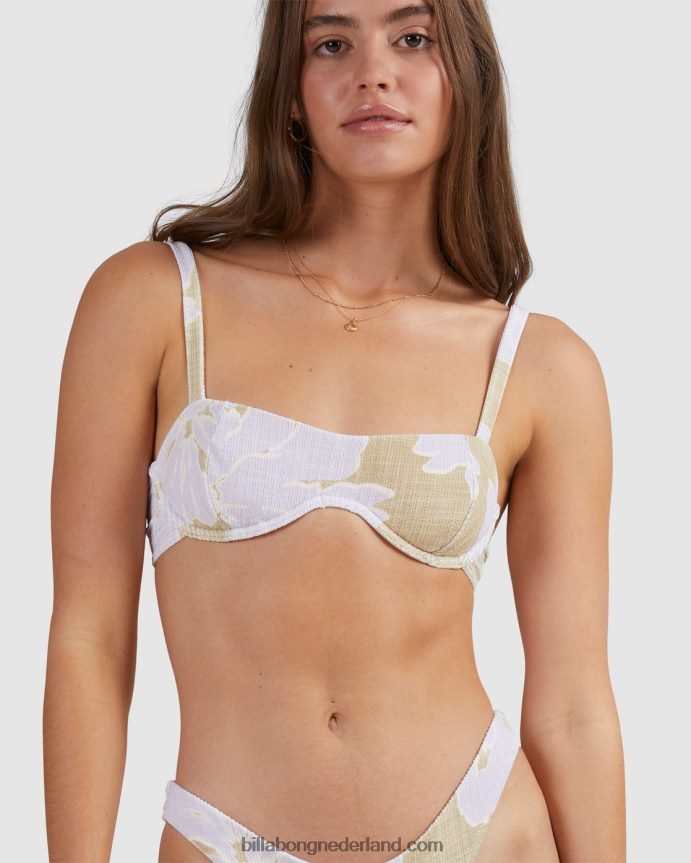 Billabong vrouwen haveli bay olivia bikinitopje met beugelhennep 4D20H1601