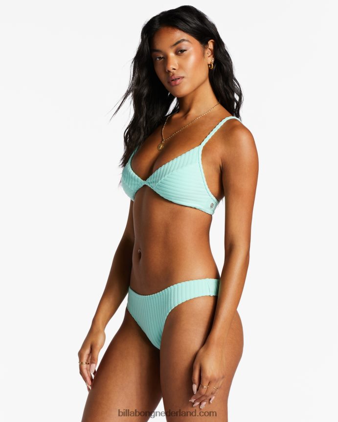 Billabong vrouwen in de lus vaste triangel bikinitopmunt kus 4D20H1373