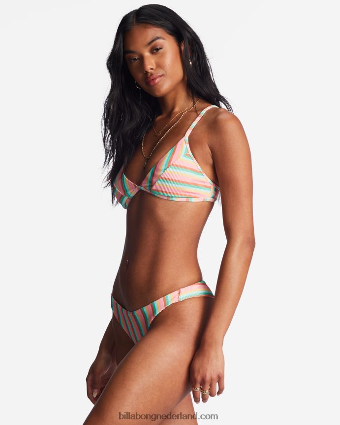 Billabong vrouwen island glow tanlines charlie vaste triangel bikinitopmulti 4D20H1452