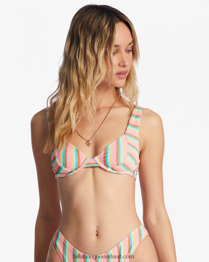Billabong vrouwen island glow tanlines emma beugel bikinitopmulti 4D20H1450