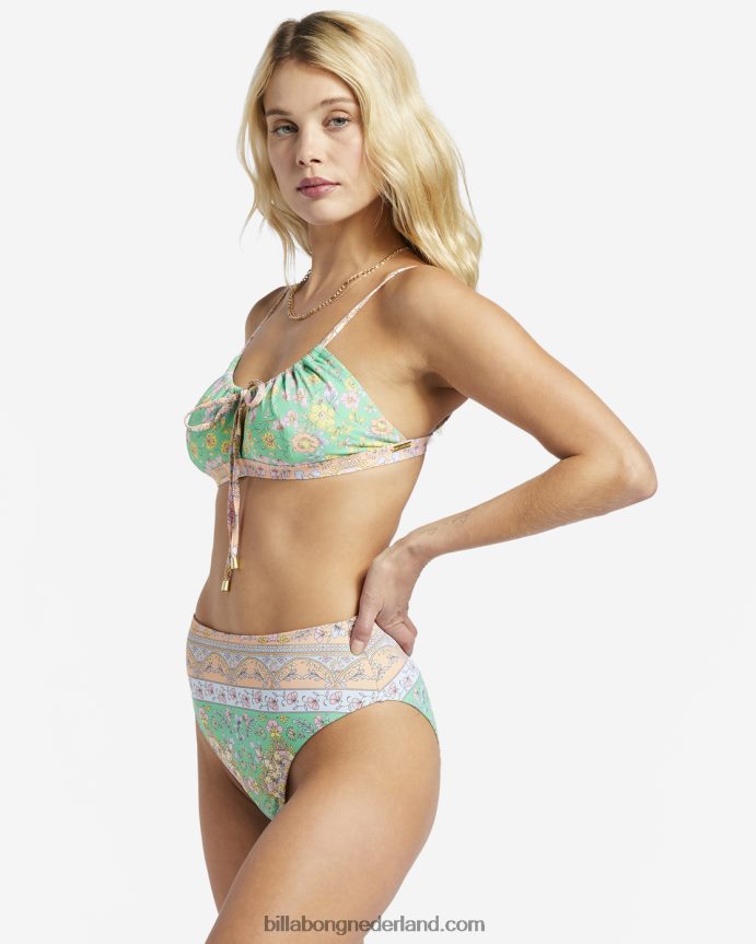 Billabong vrouwen la mer coco bralette bikinitopgroente 4D20H1350