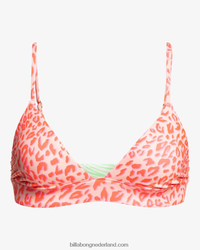 Billabong vrouwen lei low rev omkeerbare triangelbikinitopmulti 4D20H1463