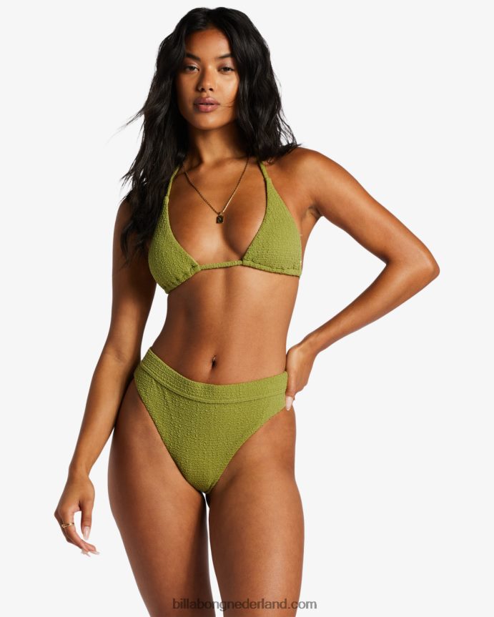 Billabong vrouwen so dazed multi triangel bikinitopjegroene ogen 4D20H1368