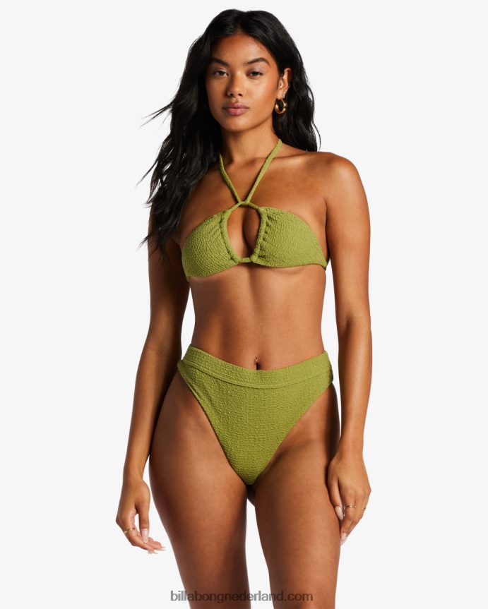Billabong vrouwen so dazed multi triangel bikinitopjegroene ogen 4D20H1368