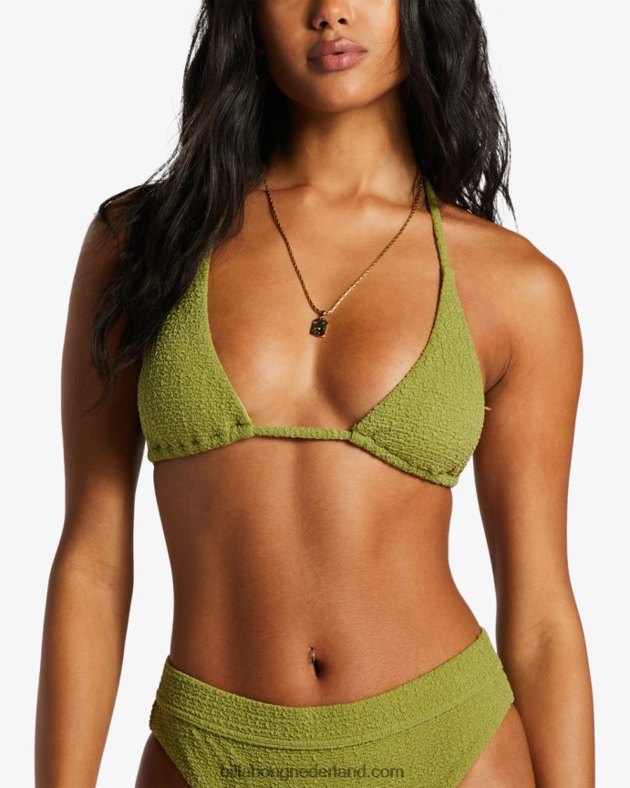 Billabong vrouwen so dazed multi triangel bikinitopjegroene ogen 4D20H1368
