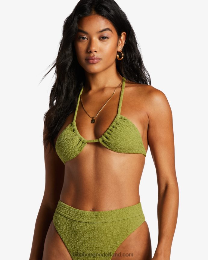 Billabong vrouwen so dazed multi triangel bikinitopjegroene ogen 4D20H1368