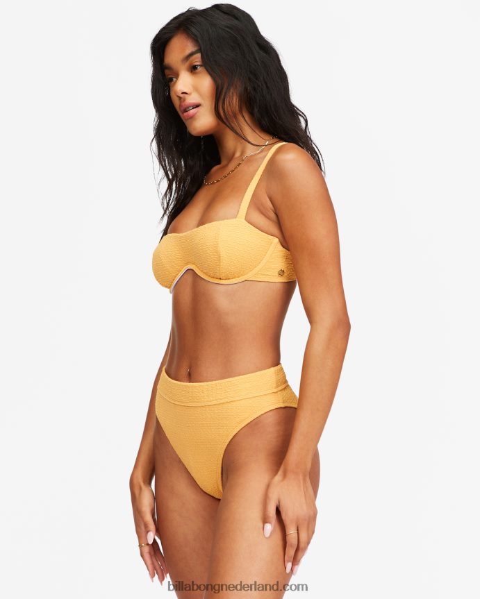Billabong vrouwen so dazed olivia beugel bikinitopgoudsbloem 4D20H1664