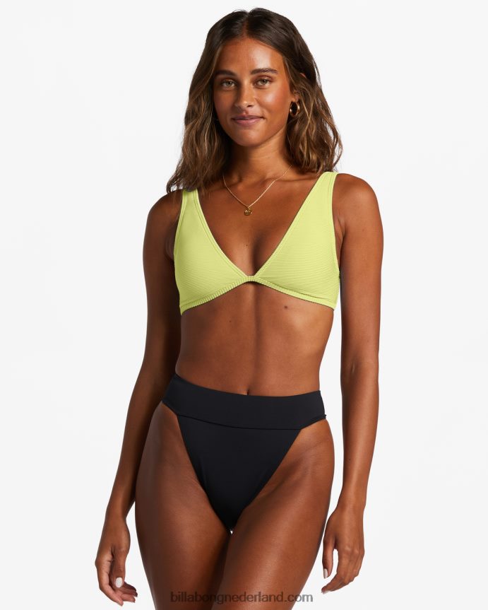 Billabong vrouwen sol searcher ava tank bikinitoplichte limoen 4D20H1227