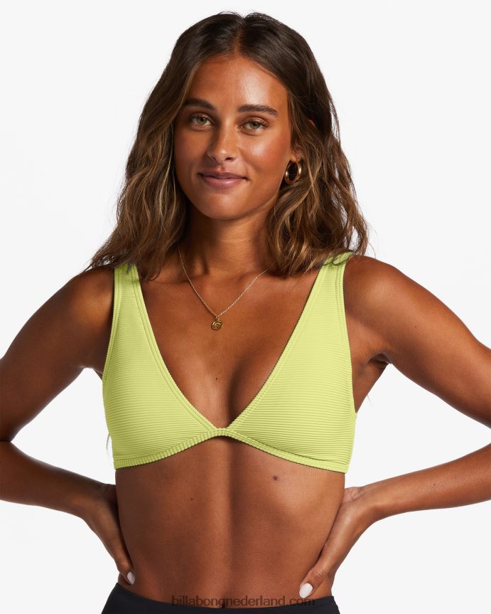 Billabong vrouwen sol searcher ava tank bikinitoplichte limoen 4D20H1227