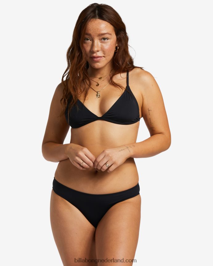 Billabong vrouwen sol searcher ceci triangelbikinitopzwarte kiezelsteen 4D20H1260
