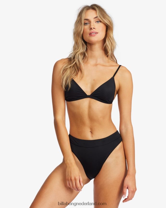 Billabong vrouwen sol searcher ceci triangelbikinitopzwarte kiezelsteen 4D20H1685