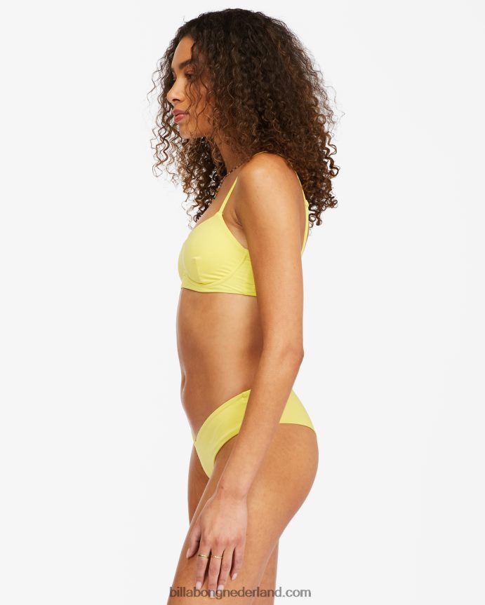 Billabong vrouwen sol searcher kenzley bikinitopje met beugelcitroen 4D20H1672