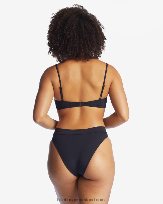 Billabong vrouwen sol searcher kenzley bikinitopje met beugelzwarte kiezelsteen 4D20H1689