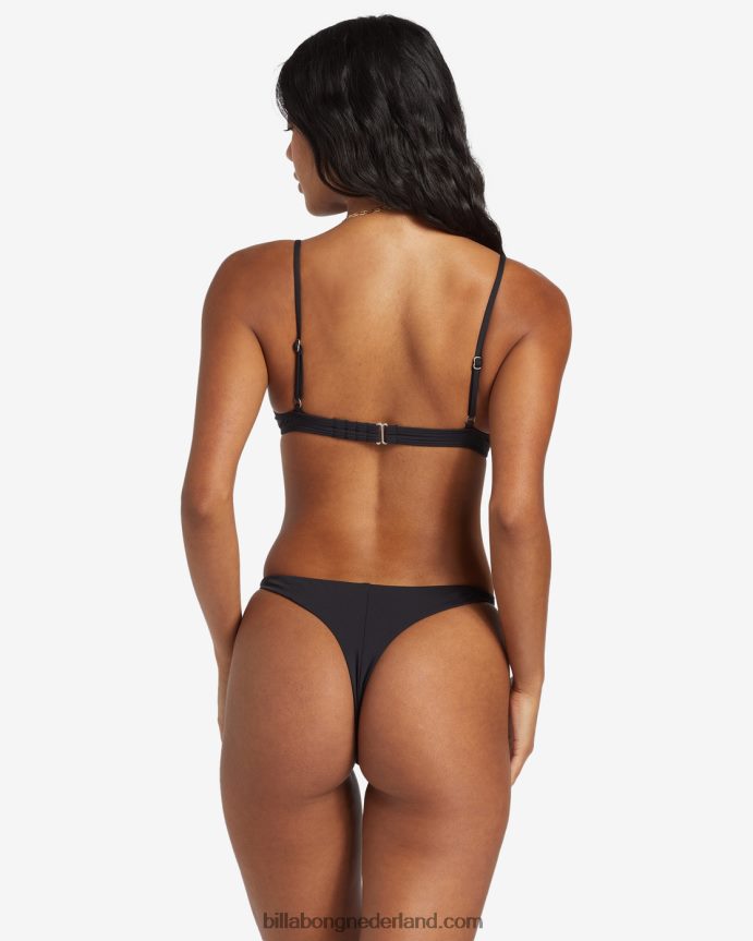 Billabong vrouwen sol searcher reese beugelbikinitopzwarte kiezelsteen 4D20H1321