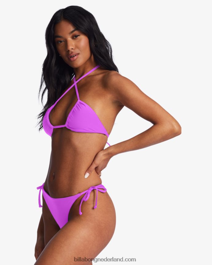 Billabong vrouwen sol searcher triangelbikini die in meerdere richtingen kan worden gedragenheldere orchidee 4D20H1307