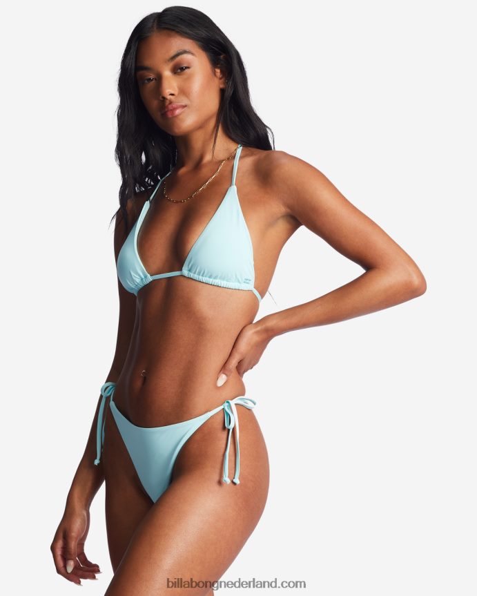 Billabong vrouwen sol searcher triangelbikini die in meerdere richtingen kan worden gedragenpuur water 4D20H1310