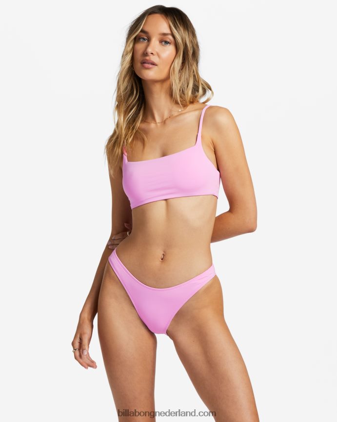 Billabong vrouwen sol searcher zoe crop bikinitoproze paden 4D20H1221
