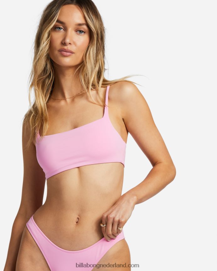 Billabong vrouwen sol searcher zoe crop bikinitoproze paden 4D20H1221
