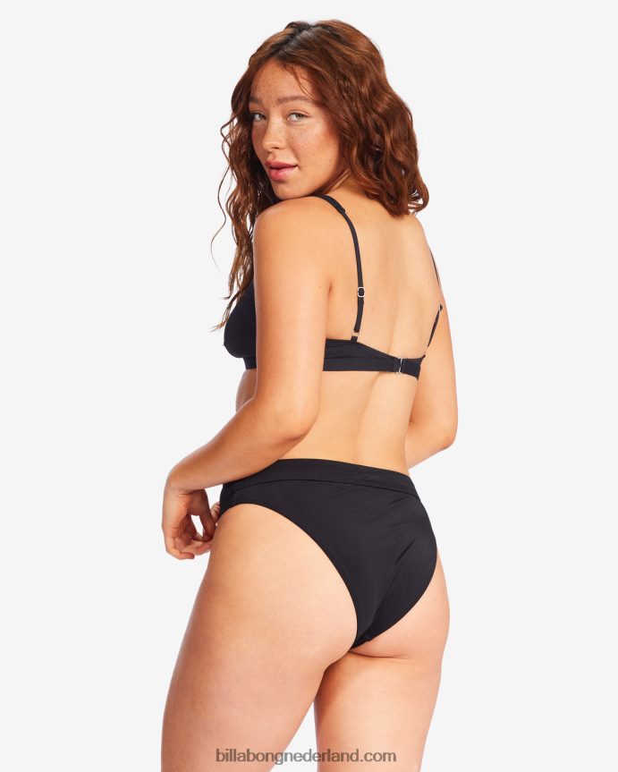 Billabong vrouwen sol zoeker tank bikinitopzwarte kiezelsteen 4D20H1691