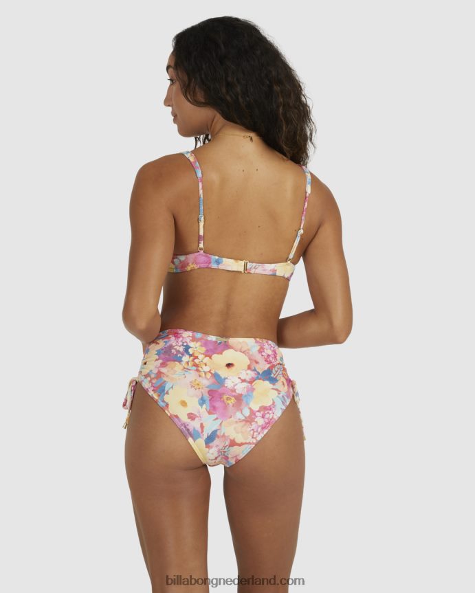 Billabong vrouwen summer bliss ruby ​​bh bikinitoprood 4D20H1517