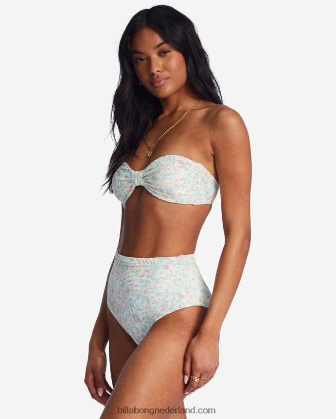 Billabong vrouwen sweet oasis tanlines bandeau bikinitopzout kristal 4D20H1411