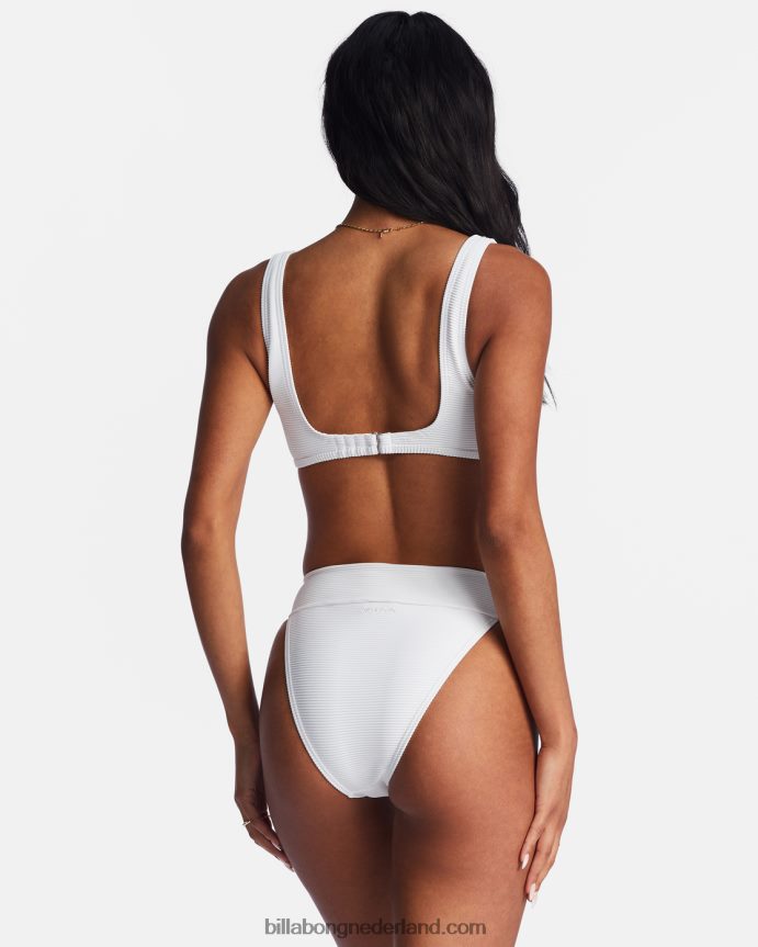Billabong vrouwen tanlines ava tank bikinitopwit 4D20H1497