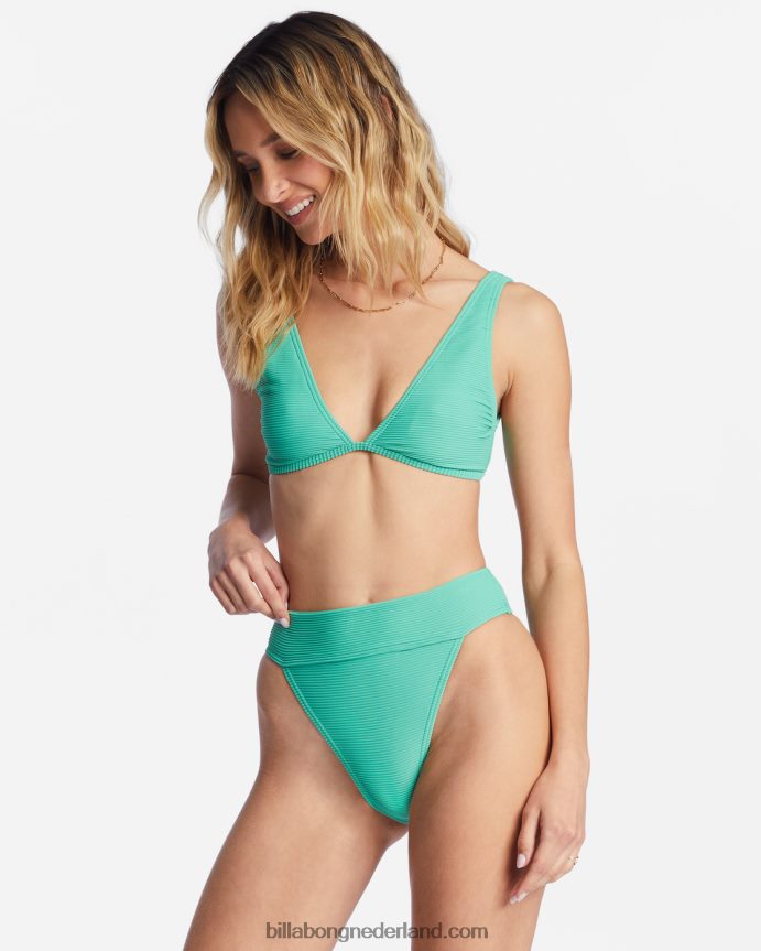 Billabong vrouwen tanlines ava tank bikinitopzoet gras 4D20H1499