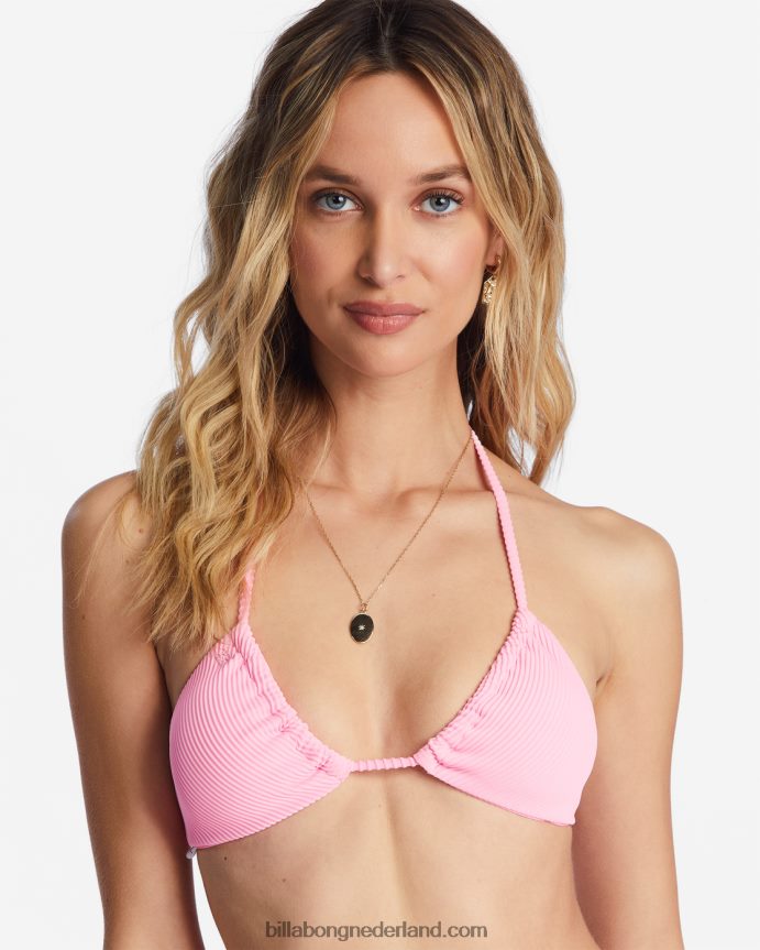 Billabong vrouwen tanlines multi triangel bikinitoproze roes 4D20H1488