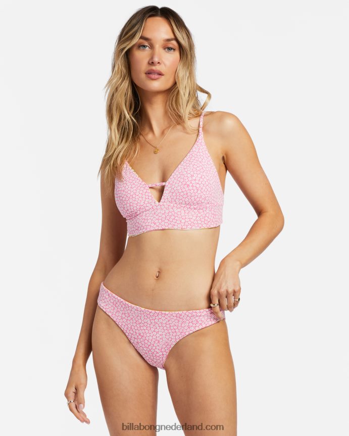 Billabong vrouwen zomer folk omkeerbare cami bikinitopmulti 4D20H1177