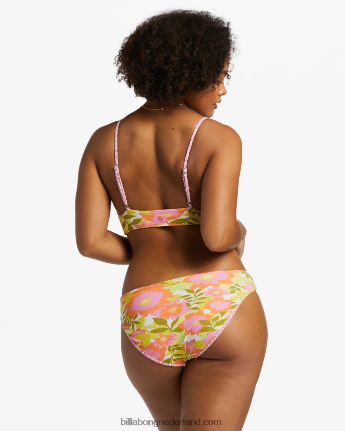 Billabong vrouwen zomer folk omkeerbare cami bikinitopmulti 4D20H1177