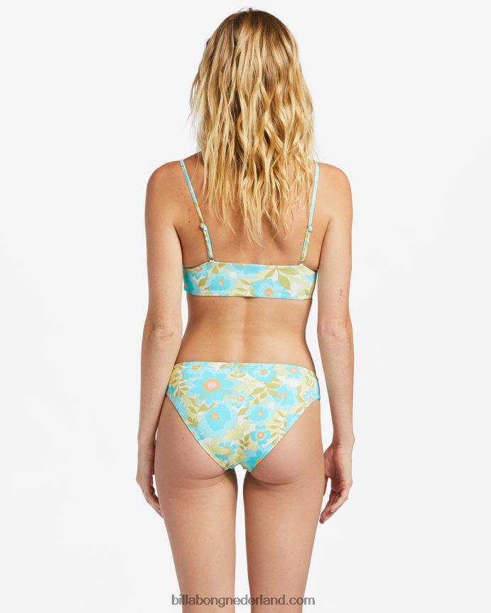 Billabong vrouwen zomer sky zoe crop bikinitopjemulti 4D20H1316