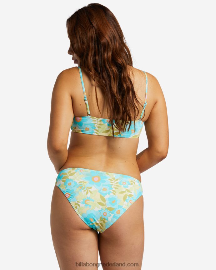 Billabong vrouwen zomer sky zoe crop bikinitopjemulti 4D20H1316