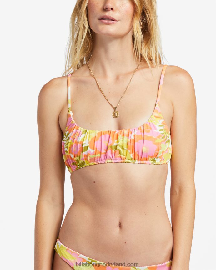 Billabong vrouwen zomerse folk bralette bikinitopmulti 4D20H1180