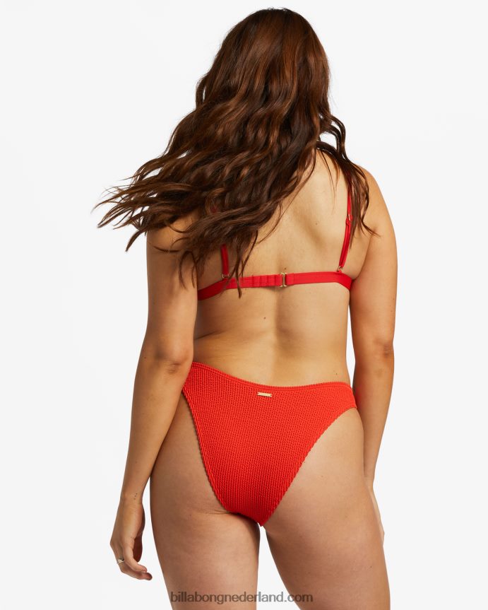 Billabong vrouwen zomerse hoge vaste triangel bikinitoprode aloha 4D20H1250
