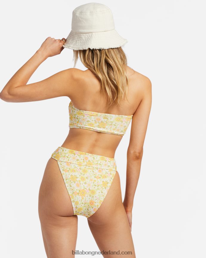 Billabong vrouwen zonaanbidder tanlines bandeau bikinitopmulti 4D20H1153