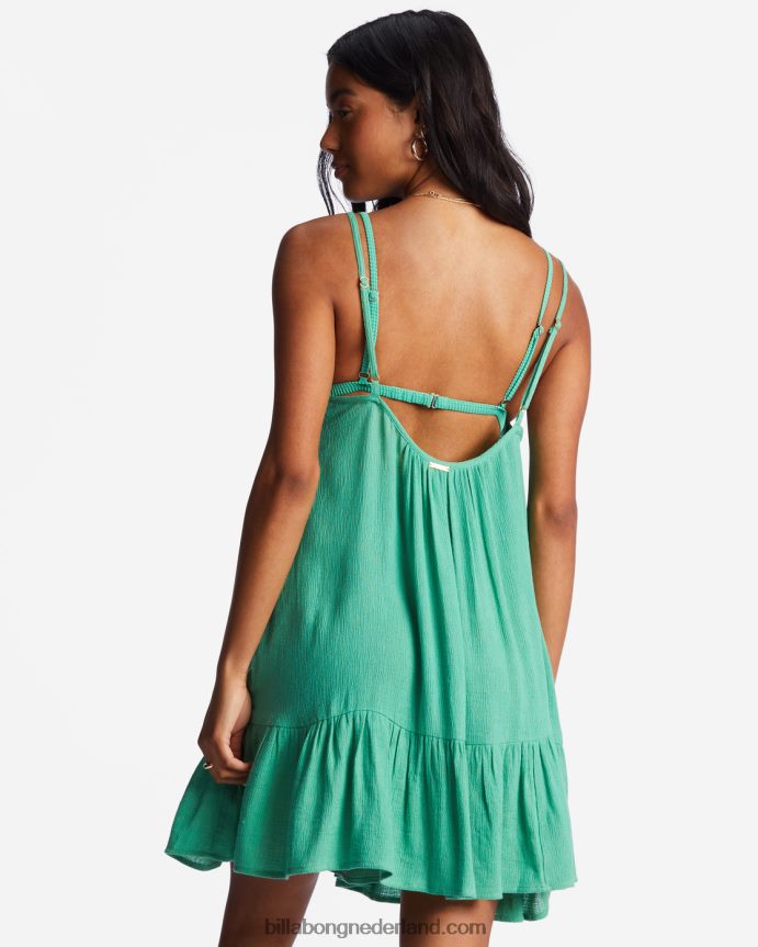 Billabong vrouwen beach vibes strand cover-upzoet gras 4D20H1693